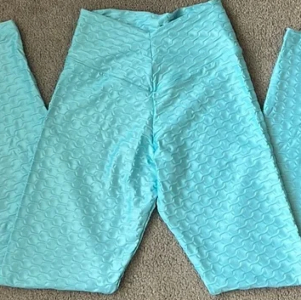 Seafoam Chrome Leggings Booty By Brabants One Size